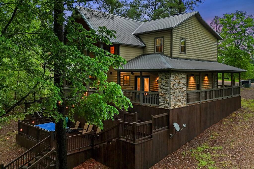 Broken Bow Beauty! King Suite, Hot Tub, Arcade, Wraparound Porch ภายนอก รูปภาพ