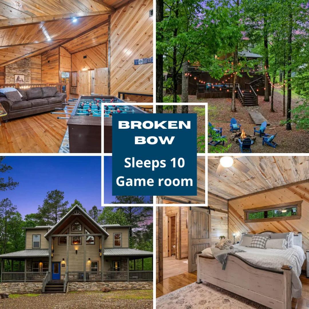 Broken Bow Beauty! King Suite, Hot Tub, Arcade, Wraparound Porch ภายนอก รูปภาพ