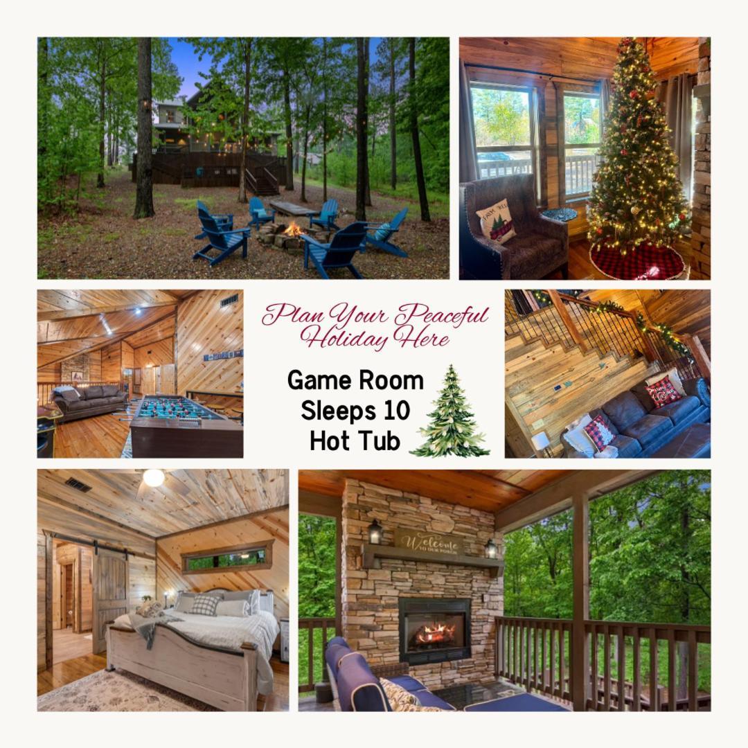 Broken Bow Beauty! King Suite, Hot Tub, Arcade, Wraparound Porch ภายนอก รูปภาพ